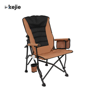 Ghế xếp ngoài trời chất lượng cao Kejie, có tựa lưng cao, in logo tùy chỉnh, kiểu ghế xếp dã ngoại, chất liệu vải. - Product Image 1