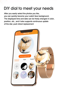 Smartwatch woman <span class=keywords><strong>bracelet</strong></span> lw07 women smartwatch blood pressure women's luxury watch - Product Image 6