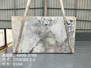 Dalle de marbre gris <span class=keywords><strong>Brasilia</strong></span> 18 mm d'épaisseur polie pour les sols et les murs des hôtels, les comptoirs, les dessus de table - Product Image 5