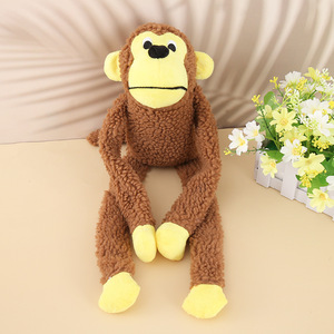 <strong>Dog</strong> Interactive Training Toy Plush Realistic Long-Legged Monkey Pet Chew Play Doll <strong>Dog</strong> Toys Pet Supplies - Product Image 6