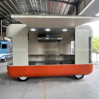 Remorque de camion alimentaire à 4 roues en acier galvanisé Manviton certifiée CE DOT, garantie 1 an, résistante à la rouille, multifonctionnelle