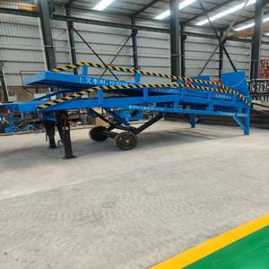 LANSHENG Meja Angkat Gunting Hidrolik Portabel 11400x2100x1300MM Garansi 12 Bulan Ramp Pemuatan Mobil untuk Dijual - Product Image 1