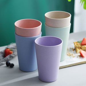 Gobelets en plastique PP de 500 ml de couleur personnalisée, forme cylindrique, articles ménagers pour café, thé au lait, fabriqués par Pavico Vietnam - Product Image 2