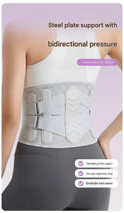 Ceinture de soutien lombaire respirante en maille, attelle ergonomique pour le bas du dos, soulagement des douleurs lombaires, pour le travail quotidien et les activités sportives - Product Image 2