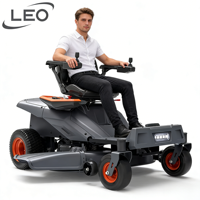 Tondeuse autoportée industrielle antidérapante pour l'horticulture et les vergers 160L LZT38Li à braquage zéro, directement de l'usine