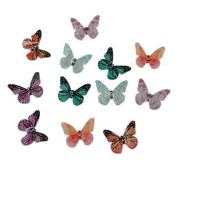 Schattige Mini 3d Vlinderhars Voor <span class=keywords><strong>Plastic</strong></span> Decoratie Nair Art Decoratie - Product Image 6