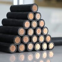 4-adriges Kupferkabel -- XLPE/PVC-Stromkabel (direkt verlegbar) -- 25mm², 35mm², 50mm², 70mm², 95mm², 120mm², 185mm², 240mm²