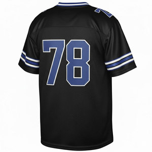 Uniforme de Fútbol Americano Personalizado Profesional OEM con Logotipo de Equipo, Camisetas y Pantalones Cortos Sublimados de Alta Calidad para Unisex - Product Image 3