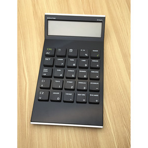 Stylish Ultra Thin Calculator 8 Digits Dual Power <b>Calendar</b> Function White And Black - Product Image 4