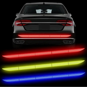 Autocollants réfléchissants à rayures fortes, 5 pièces, avertissement de sécurité, haute intensité, visibilité nocturne - Product Image 2