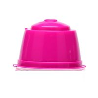 Capsules de paniers filtres à café réutilisables et écologiques pour Dolce Gusto Nouveau plastique réutilisable rechargeable compatible avec Dolce Gusto