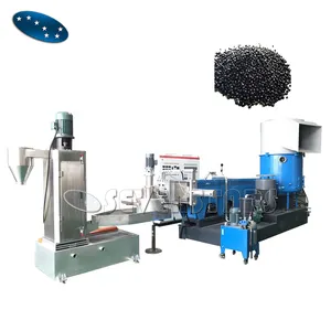 Sevenstars PP PE film Recyclage Extrudeuse Plastique granulation Fabrication de granulation Ligne de production Granulateur Machine