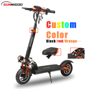 Scooter électrique personnalisé SUNNIGOO série N3 pour adultes, 45 km/h, tout-terrain, pliable, cadre <span class=keywords><strong>en</strong></span> alliage <span class=keywords><strong>d</strong></span>'aluminium, moteur 500W-1000W - Product Image 4