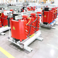 Transformador de Potencia Tipo Seco MingZheng SCB12 de 100 Kva para Exteriores, con Buena Disipación de Calor, 10KV 400V, Resina Epoxi Fundida