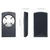 Télécommande compatible pour ouvre-porte de garage à code roulant POWERTECH PR2 PR4 PR1 433 MHz