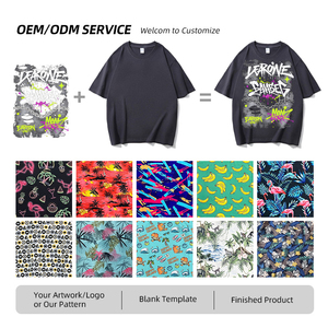 Maglietta europea americana Streetwear grande 3D digitale con stampa diretta a spruzzo <span class=keywords><strong>T</strong></span>-<span class=keywords><strong>Shirt</strong></span> personalizzata in cotone nero taglie forti <span class=keywords><strong>T</strong></span>-<span class=keywords><strong>Shirt</strong></span> da uomo - Product Image 6