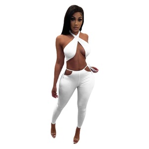 2023 nouveauté vêtements pour femmes mode couleur unie LOGO personnalisé haut court pantalon décontracté été costume femmes deux pièces ensemble - Product Image 5