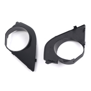 Bmw Fog Light Bezel 51117896603 Black <b>Abs</b> Clip On For E60 E61 Sport M Models - Product Image 1