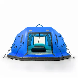 새로운 유행 사용자 정의 다른 텐트 호수 플로팅 풍선 텐트 물에 무거운 의무 풍선 물 텐트
