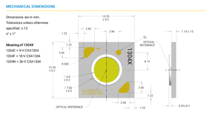 CXA1304 <span class=keywords><strong>9V</strong></span> 18V 36V 2700K-6500K beyaz renk LED COB çip için spot - Product Image 2