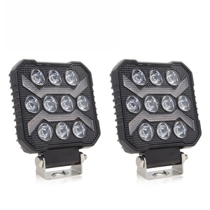 Foco LED de 12V y 36W, Cuadrado de 4 Pulgadas, con 2 Años de Garantía, para Uso en Autos/SUV/ATV/UTV/Remolques - Product Image 2