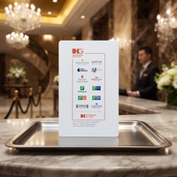 Tarjeta de Hotel Personalizada, Impermeable, de PVC, sin Contacto, con Chip RFID y NFC de 13.56MHz, para Tarjetas de Negocios y Membresía