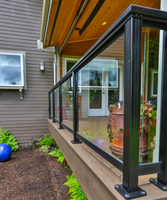 Système de garde-corps avec le meilleur prix balustrade en verre de courrier