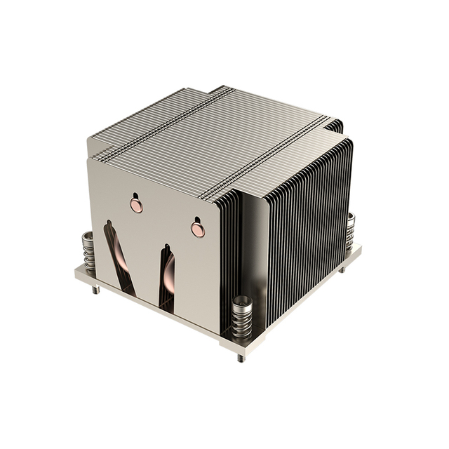 Intel LGA1700 Cooling Fan for Computer CPU Server 2U Case with Heat Pipe & Copper Plate in Stock