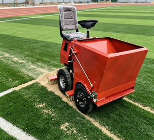Máquina para Rellenar Arena, Diseño Compacto Rojo, Capacidad de Carga de 350 kg, Maquinaria de Construcción - Product Image 4
