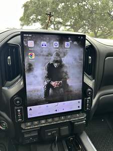 AuCar "أحدث سيارة Tesla اندرويد لاسلكية 13 سيارة Navi لـ GMC sierera Chevy Silverado إكسسوارات - Product Image 6