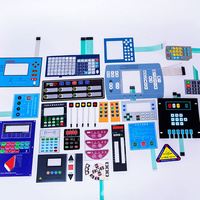 China Factory Price DIY Keypad & Keyboard Instrument Cluster Faceplates Switch Keypad