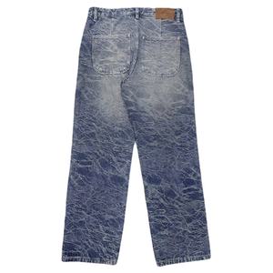 Pantalones Vaqueros Anchos de Estilo Y2K para Hombre, Lavado Arrugado, Estilo Vintage, Lavado Ácido, Estilo Urbano, Hip-Hop, 2025 - Product Image 3