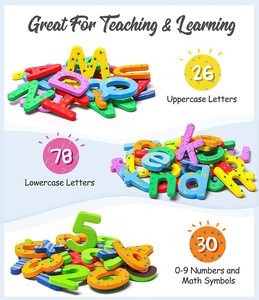 Tủ Lạnh Nam Châm Đầy Màu Sắc Tùy Chỉnh EVA Bọt Chữ Từ Và Số Bảng Chữ Cái Trẻ Em Học Tập Thiết Lập Giáo Dục Đồ Chơi - Product Image 3