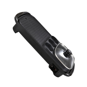 سخان كهربائي وعاء شواء تجاري متعدد الوظائف وعاء شواء كهربائي منزلي مع شواء داخلي للفنادق - Product Image 6