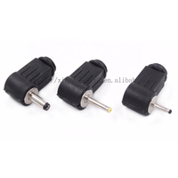 Adaptateur de prise mâle DC Power 90 degrés mâle 5.5x2.1mm/5,5x2.5mm/4.8x1.7mm/4.0x1.7mm/3.5x1.3mm/2,5x0.7mm/2.0x0.6mm/3.5x1.1mm