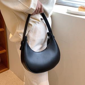 Nouveau Sac à Bandoulière en Cuir Tendance pour Femme 2026 – Sac à Main Uni Abordable avec Fermeture Éclair pour une Protection Optimale - Product Image 4