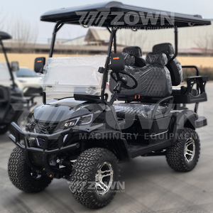 Carrito de Golf Eléctrico 2026 de Último Diseño con Tracción en las 4 Ruedas, Toldo y Cinturón de Seguridad, Certificado CE - Product Image 5