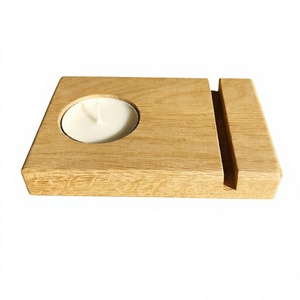 Wooden Rectangular Handmade Durable <b>Tea</b> Light Holder Eco Friendly Home Decoration Candle <b>Stand</b> - Product Image 5