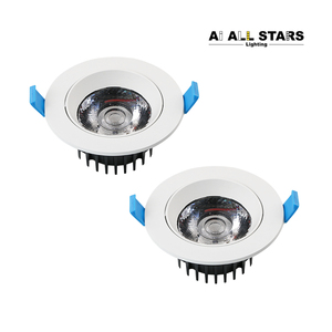 <span class=keywords><strong>Plafonnier</strong></span> LED encastré rond à prix usine, éclairage intérieur, 3W 5W 10W 15W 25W, spot COB orientable - Product Image 1