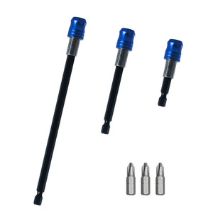 Yunbei Yb – barre d'extension hexagonale 1/4 pouces, 60, 100, 150 Mm, à dégagement rapide, pour perceuse à percussion électrique, outil de réparation automobile - Product Image 5