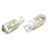 Bombilla LED OEM 194 W5W T10 6000K Blanca Ámbar Sin Errores para Techo de Coche, Mapa, Puerta, Cortesía, Matrícula, Salpicadero e Instrumentos