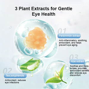 Lingettes pour les yeux des chiens Formule à base de plantes pour chiens et chats Éliminateur de taches de larmes Chiots Chatons Facile à nettoyer - Product Image 5