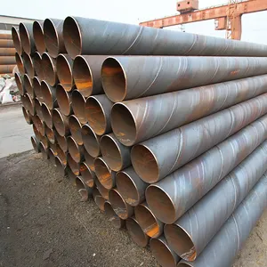 Hohe Qualität Pipeline Schwimm Ponton Spirale Geschweißte Stahlrohr