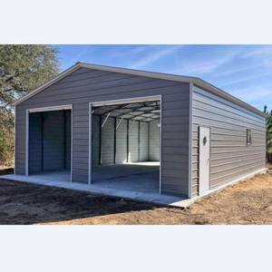 Abri <span class=keywords><strong>de</strong></span> voiture en métal à double pente, garages en métal bon marché à vendre, structure légère préfabriquée, montage facile, abri <span class=keywords><strong>de</strong></span> voiture - Product Image 1