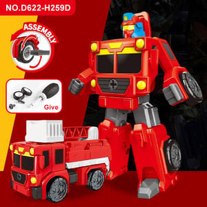 Tùy Chỉnh Bán Buôn Trẻ Em Của Giáo Dục Lắp Ráp Đồ Chơi Cháy Động Cơ Loạt Lắp Ráp Mô Hình Xe Chuyển Robot Đồ Chơi Cho Cậu Bé Món Quà - Product Image 5