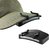 Luz LED para Gorra con Clip, Lámpara para Debajo del Borde de la Gorra, Linterna Frontal con Batería AAA para Ciclismo, Senderismo y Camping