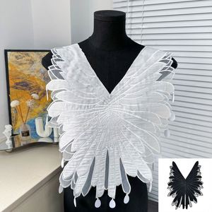 Flor hecha a mano cuello desmontable para camisa - Product Image 2