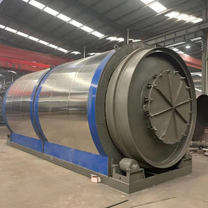 La machine d'extraction d'huile de pneu/caoutchouc de déchets continus automatique a utilisé l'usine d'huile de pyrolyse de pneu - Product Image 4