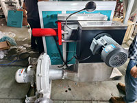 Granulateur de recyclage plastique YKSJ-75 à refroidissement par air à basse température sans maille avec lame rotative, capacité de coupe de 50 à 70 kg/h