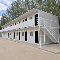 20Ft 40Ft Vorgefertigtes Luxus-Stahlhaus Schnelle Installation Modulares Faltbares Containerhaus für Camping oder Kleine Büronutzung